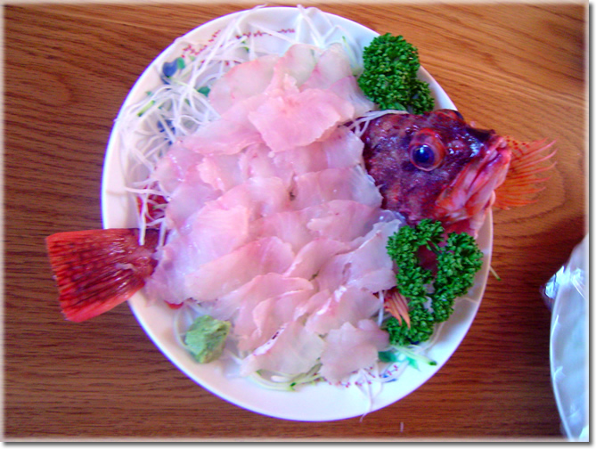 旬のお造り
